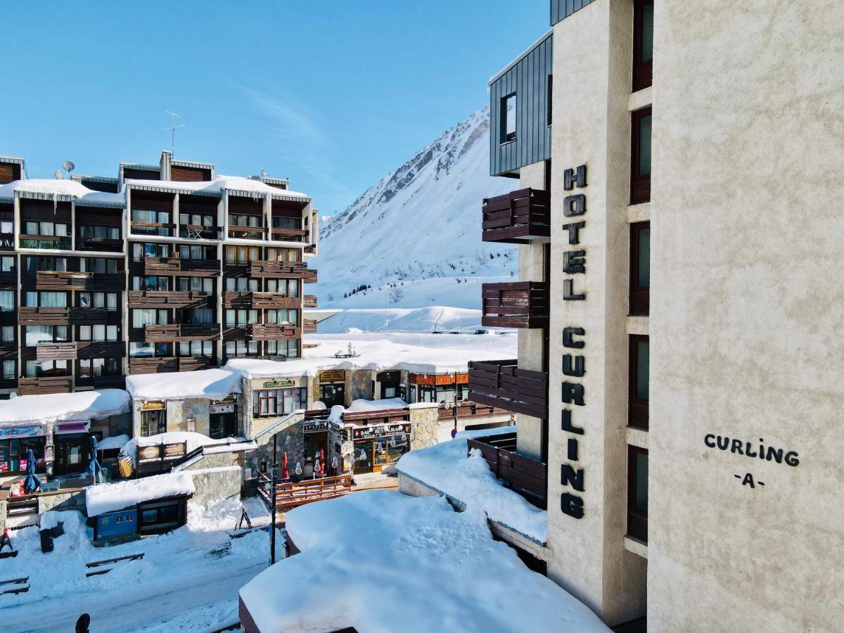 Curling Hotel & Bar Tignes Bagian luar foto
